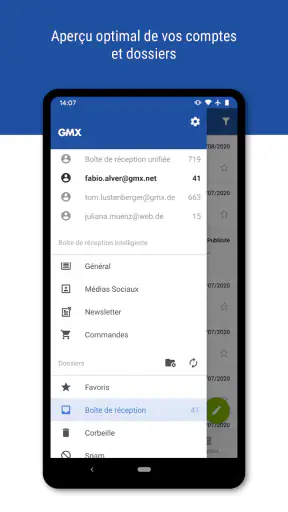 GMX - Mail & Cloud screenshot