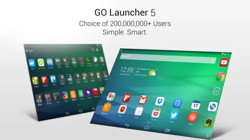 GO Launcher-Thèmes screenshot