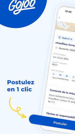 Gojob - Interim, CDD, CDI screenshot