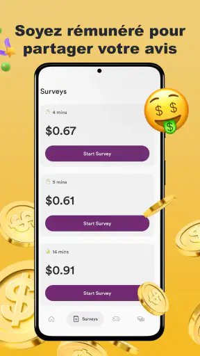 Golden Surveys - Sondages screenshot