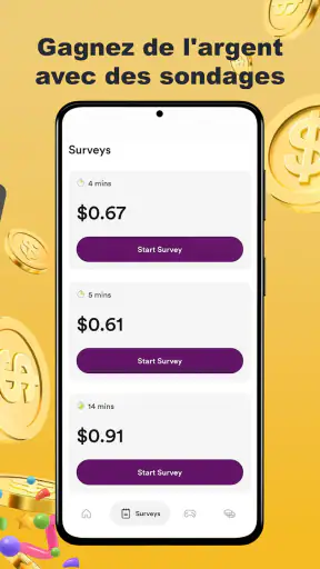 Golden Surveys - Sondages screenshot