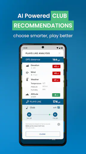 Golf Pad: Golf GPS & Scorecard screenshot