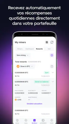 GoMining - Minage de monnaies screenshot