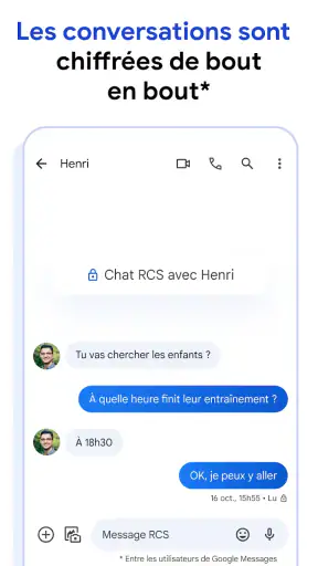 Google Messages screenshot