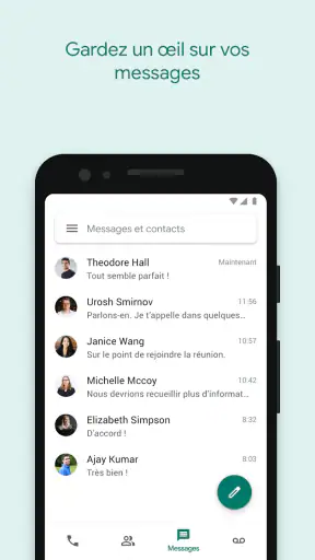 Google Voice screenshot