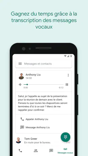 Google Voice screenshot
