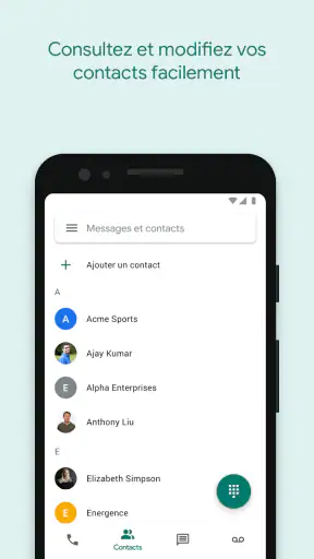 Google Voice screenshot
