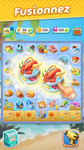 Gossip Harbor : jeu de fusion screenshot