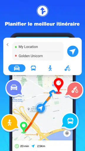 GPS Localisation GPS Navigator screenshot