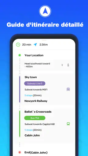 GPS Localisation GPS Navigator screenshot