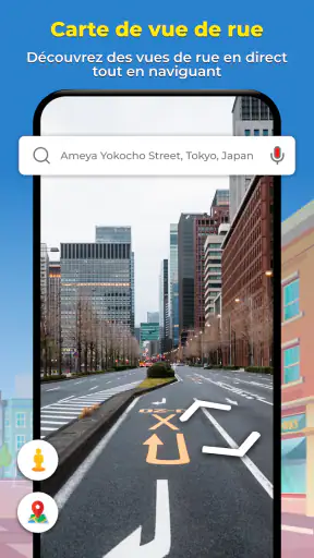 GPS Satellite Carte Navigation screenshot
