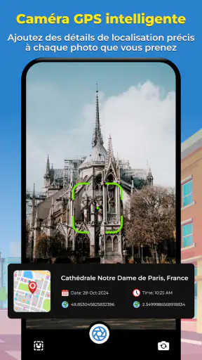 GPS Satellite Carte Navigation screenshot