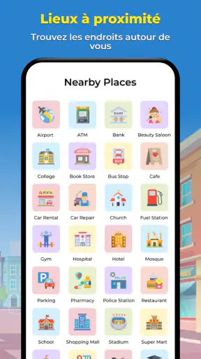 GPS Satellite Carte Navigation screenshot