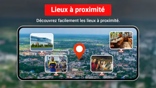 GPS Terre Carte La navigation screenshot