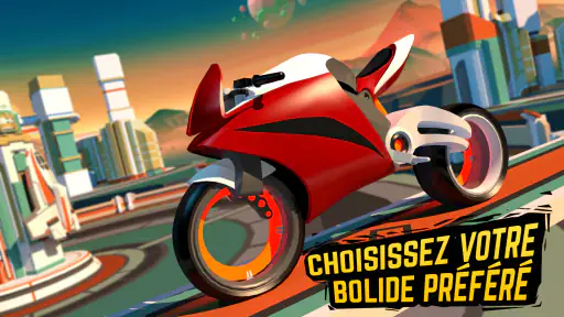 Gravity Rider: Space Bike Race screenshot