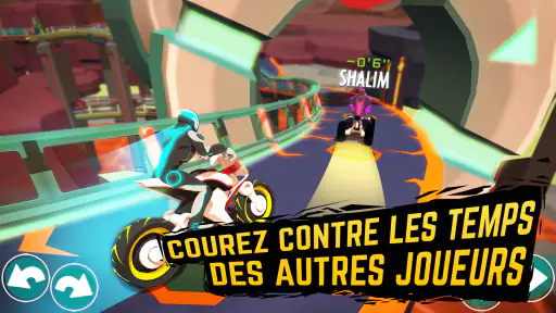 Gravity Rider: Space Bike Race screenshot