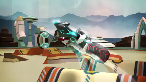 Gravity Rider: Space Bike Race screenshot