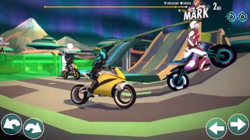 Gravity Rider: Space Bike Race screenshot