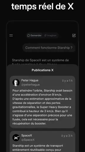 Grok - Assistant IA screenshot