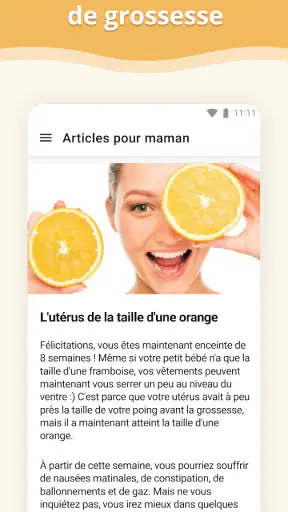 Grossesse screenshot