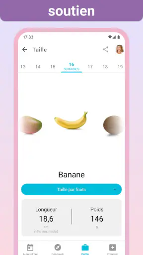 Grossesse + | Appli de Suivi screenshot