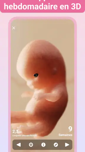 Grossesse + | Appli de Suivi screenshot