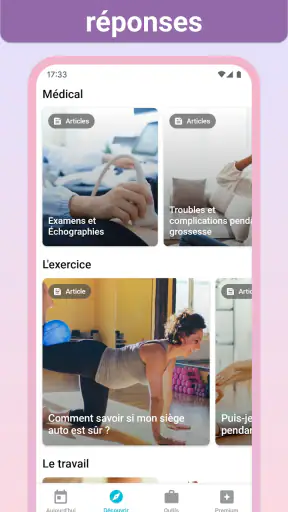 Grossesse + | Appli de Suivi screenshot
