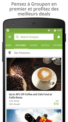 Groupon : Deals & Codes Promos screenshot