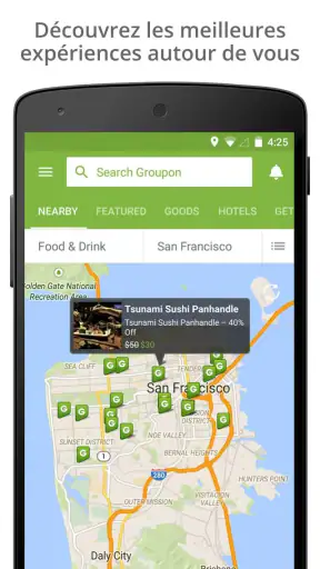 Groupon : Deals & Codes Promos screenshot