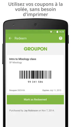 Groupon : Deals & Codes Promos screenshot