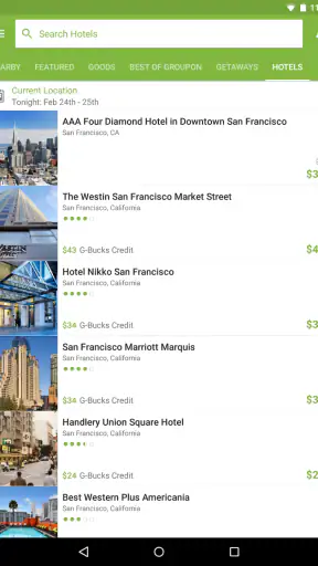 Groupon : Deals & Codes Promos screenshot