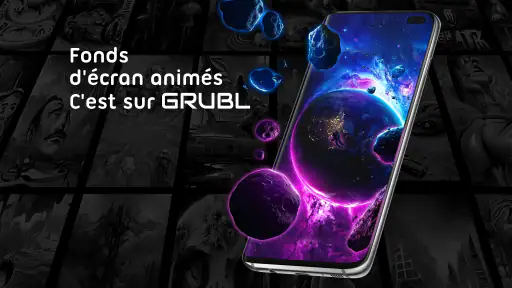 GRUBL™ 4D Fonds d'écran + IA screenshot