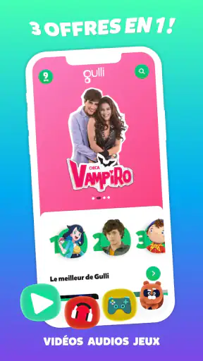 Gulli, Vidéos, Audios et Jeux screenshot