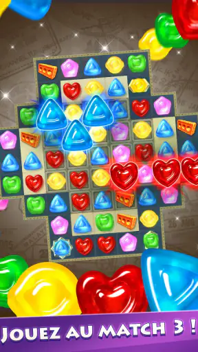 Gummy Drop! Match 3 urbain screenshot