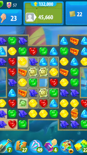 Gummy Drop! Match 3 urbain screenshot