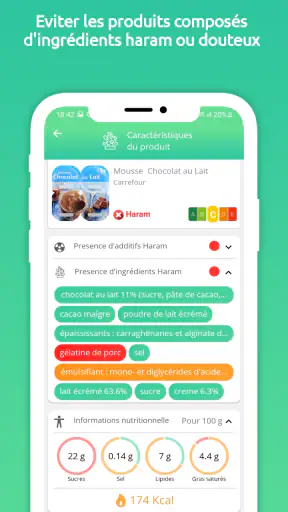 HalalOuPas? halal checker screenshot