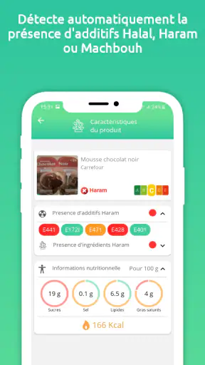 HalalOuPas? halal checker screenshot