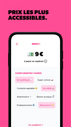Heetch - Commandez un VTC 24/7 screenshot