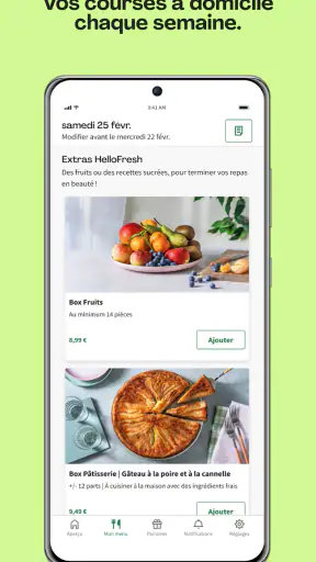 HelloFresh, repas frais & bons screenshot