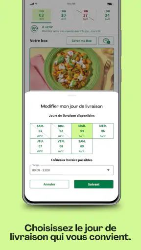 HelloFresh, repas frais & bons screenshot
