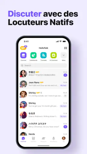 HelloTalk: Apprendre la langue screenshot