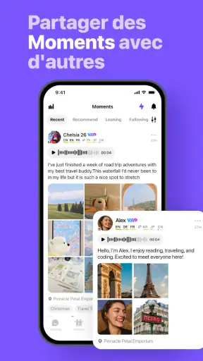 HelloTalk: Apprendre la langue screenshot