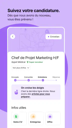Hellowork : Recherche d'Emploi screenshot