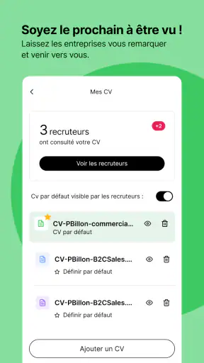 Hellowork : Recherche d'Emploi screenshot