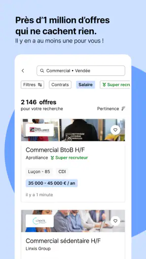 Hellowork : Recherche d'Emploi screenshot