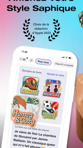 HER: pour lesbiennes & queers screenshot