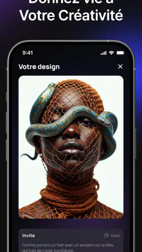 Hexa AI: Créa Logo, Art, Plus screenshot