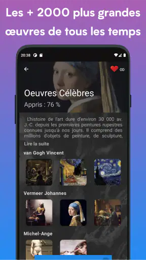 Histoire de l’art - Artly screenshot