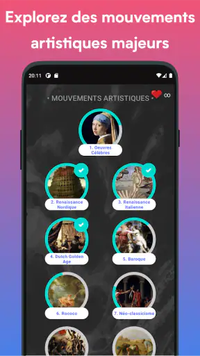 Histoire de l’art - Artly screenshot