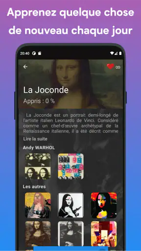 Histoire de l’art - Artly screenshot